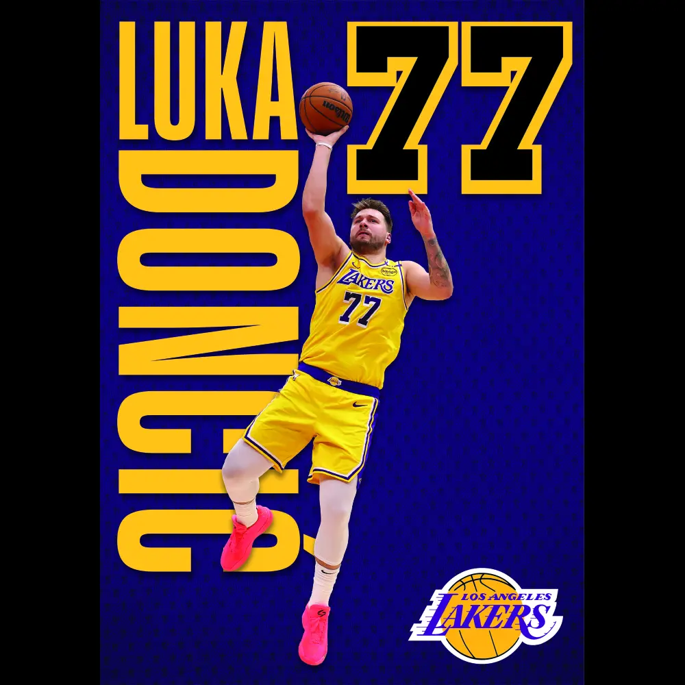 Zvezek A4, Luka Dončić brezčrtni