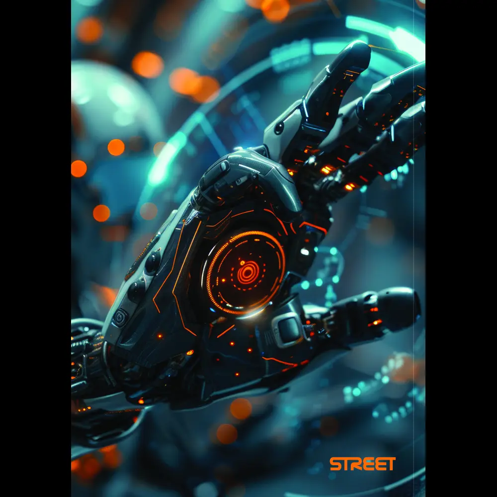 ZVEZEK STREET AI A4 črte z robom