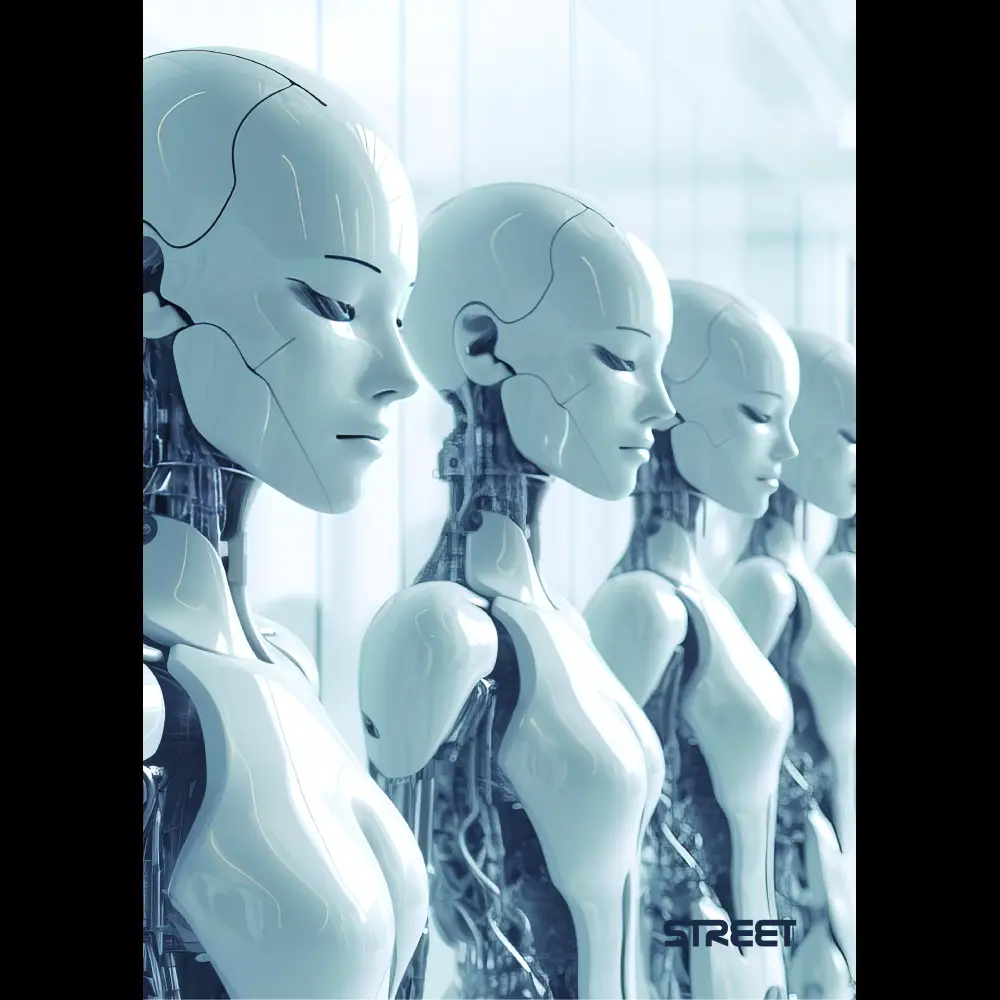 ZVEZEK STREET AI A4 črte z robom