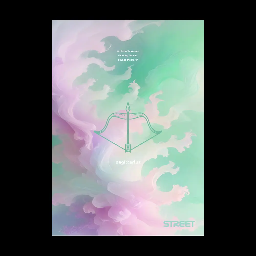 Zvezek Street Zodiac A4 črte z robom