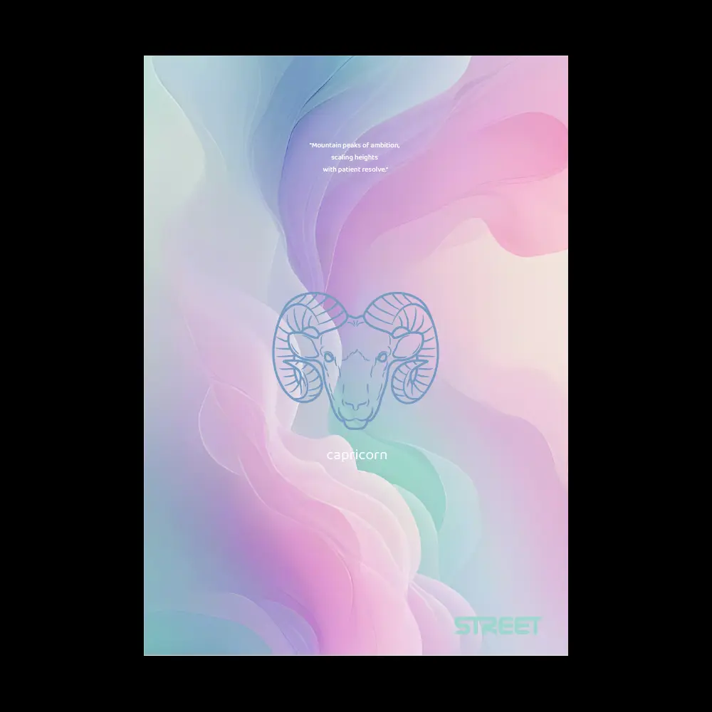 Zvezek Street Zodiac A4 mali karo