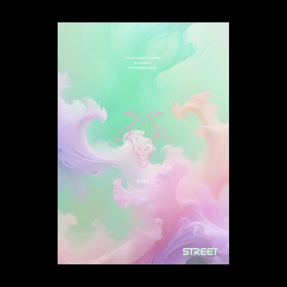 Zvezek Street Zodiac A4 mali karo