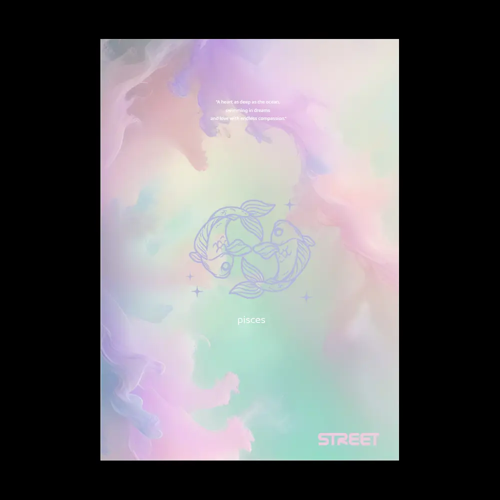 Zvezek Street Zodiac A4 mali karo