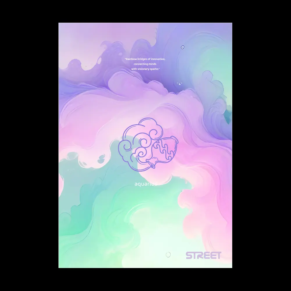 Zvezek Street Zodiac A5 črte z robom