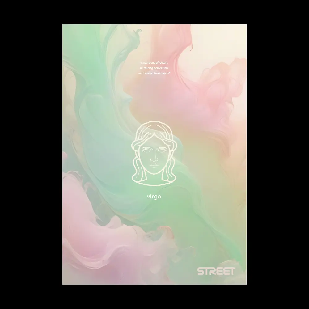 Zvezek Street Zodiac A5 črte z robom