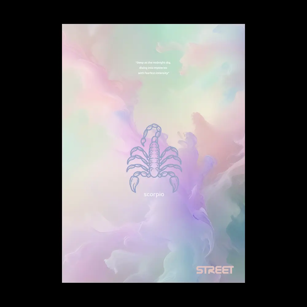 Zvezek Street Zodiac A5 črte z robom