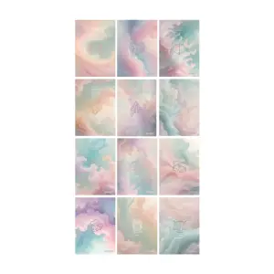 Zvezek Street Zodiac A5 črte z robom