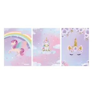 Zvezek Street Unicorn A4 brezčrtni