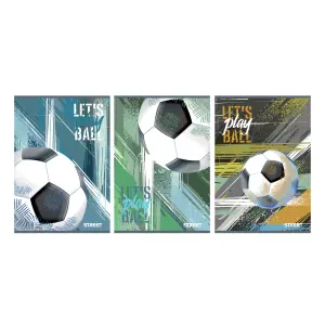 Zvezek Street Footbal A4 brezčrtni