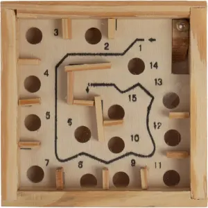 Družabna lesena igra Labyrint