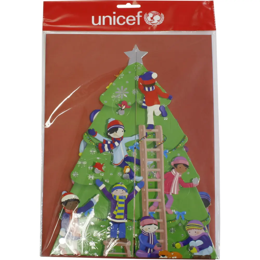 VOŠČILNICE UNICEF ADVENTNI KOLEDAR