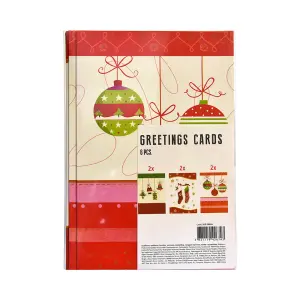 Voščilnice novoletne set 6/1 s kuvertami