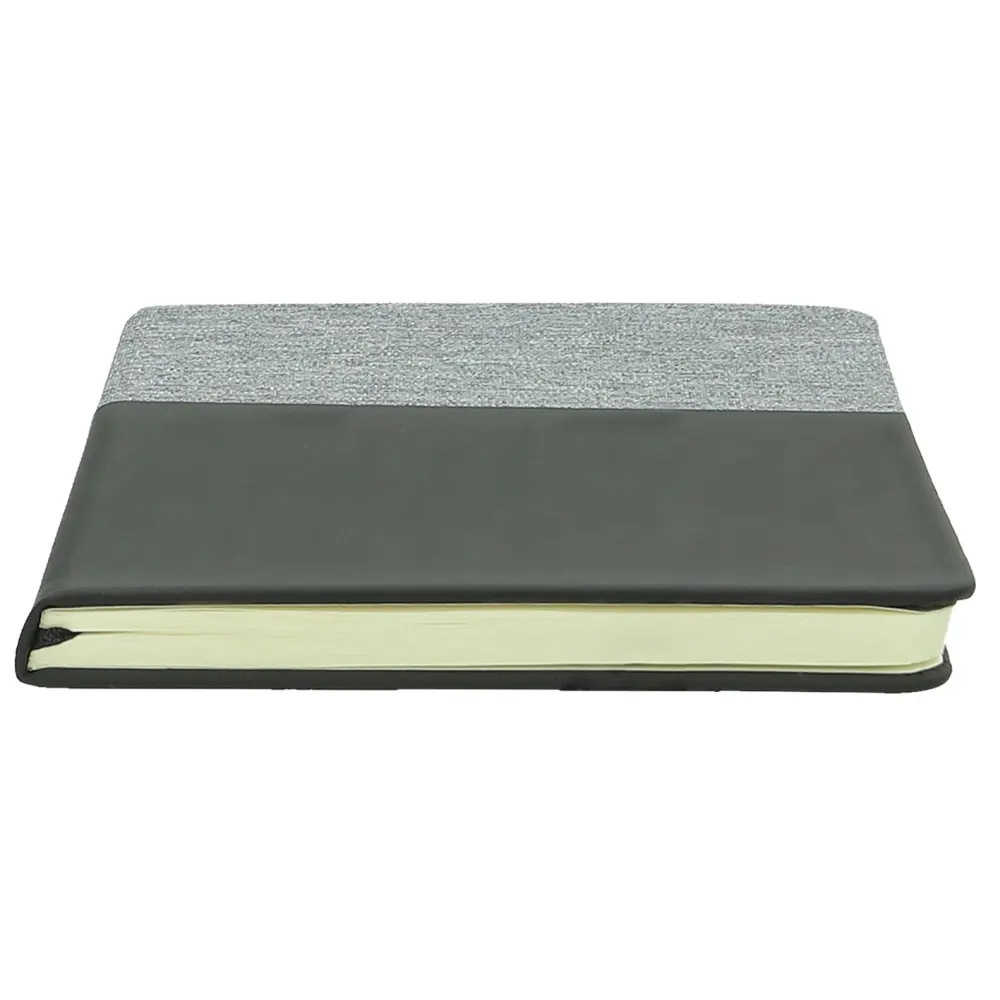 NOTES A5 DUAL MEL.SIVA/ČRNA