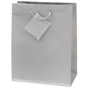 Darilna vrečka S srebrna