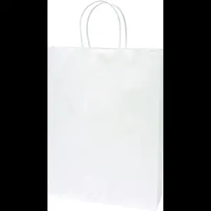 Darilna vrečka eko L bela