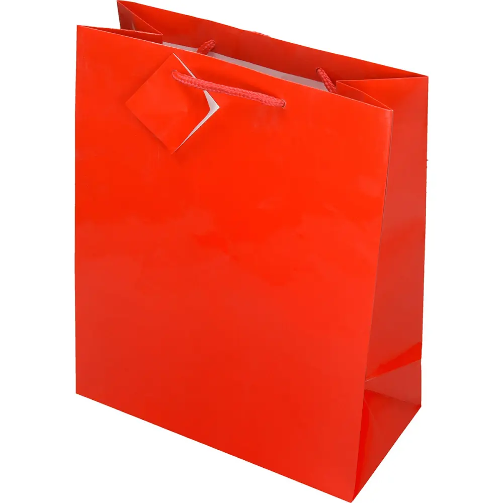 Darilna vrečka L rdeča