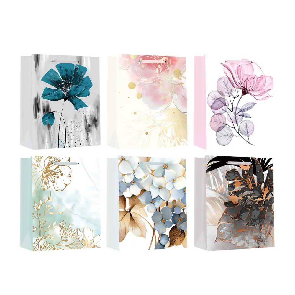 Darilna vrečka L cvetje