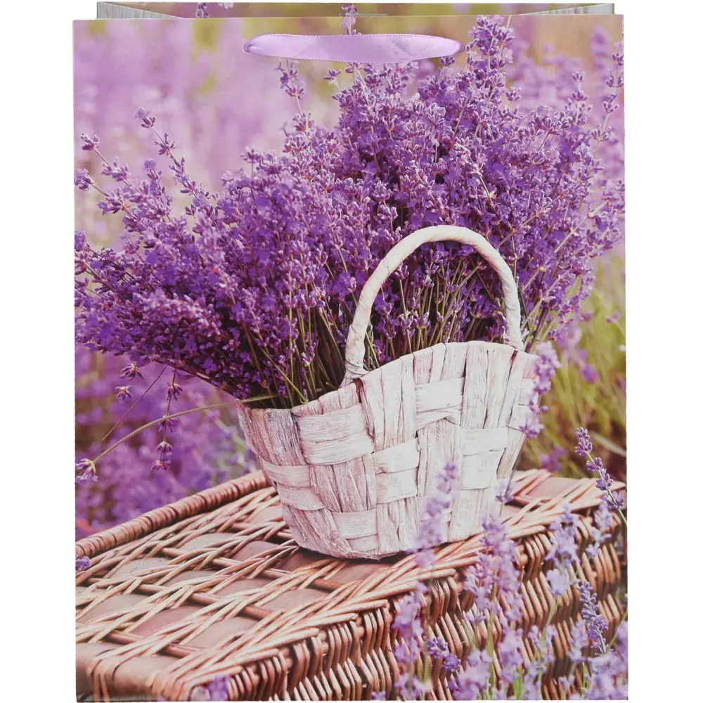 Darilna vrečka L cvetje