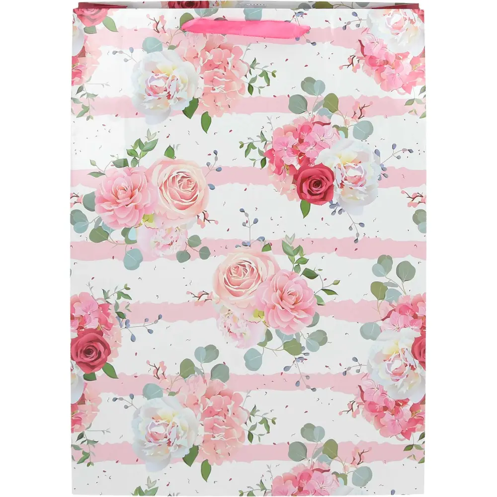 Darilna vrečka J cvetje