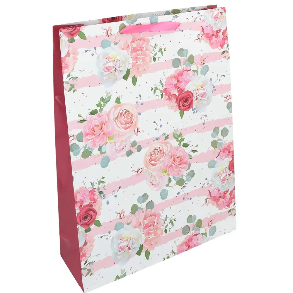 Darilna vrečka J cvetje