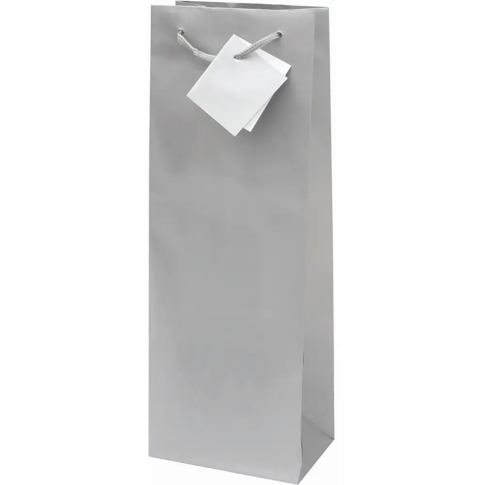 Darilna vrečka B srebrna