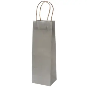 Darilna vrečka eko B srebrna