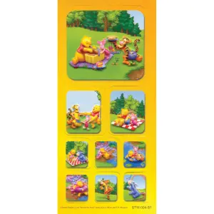 Nalepka 3D Disney Winnie the Pooh