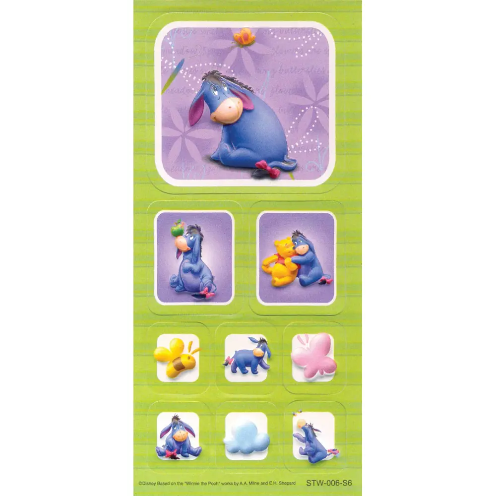 Nalepka 3D Disney Winnie the Pooh