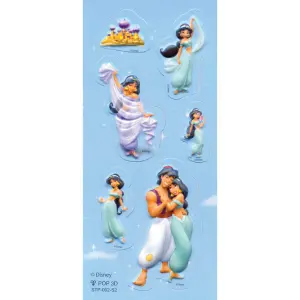 Nalepka 3D Disney Princess