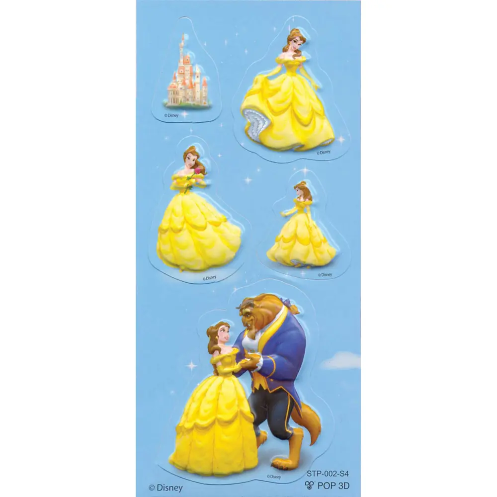 Nalepka 3D Disney Princess