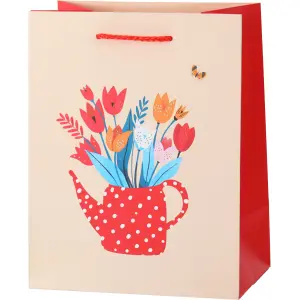 VREČKA D. DELUXE M FLOWERS