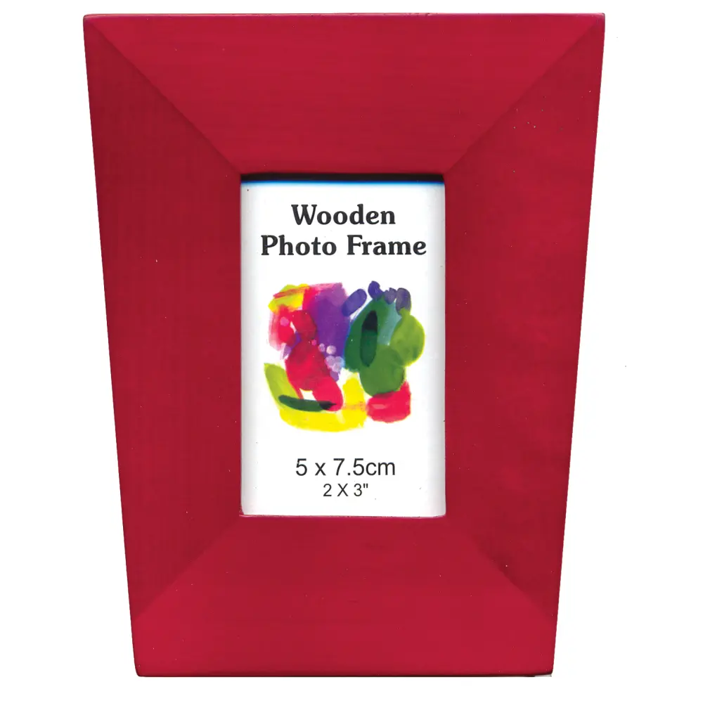 Okvir za slike mini 5x7,5cm sort