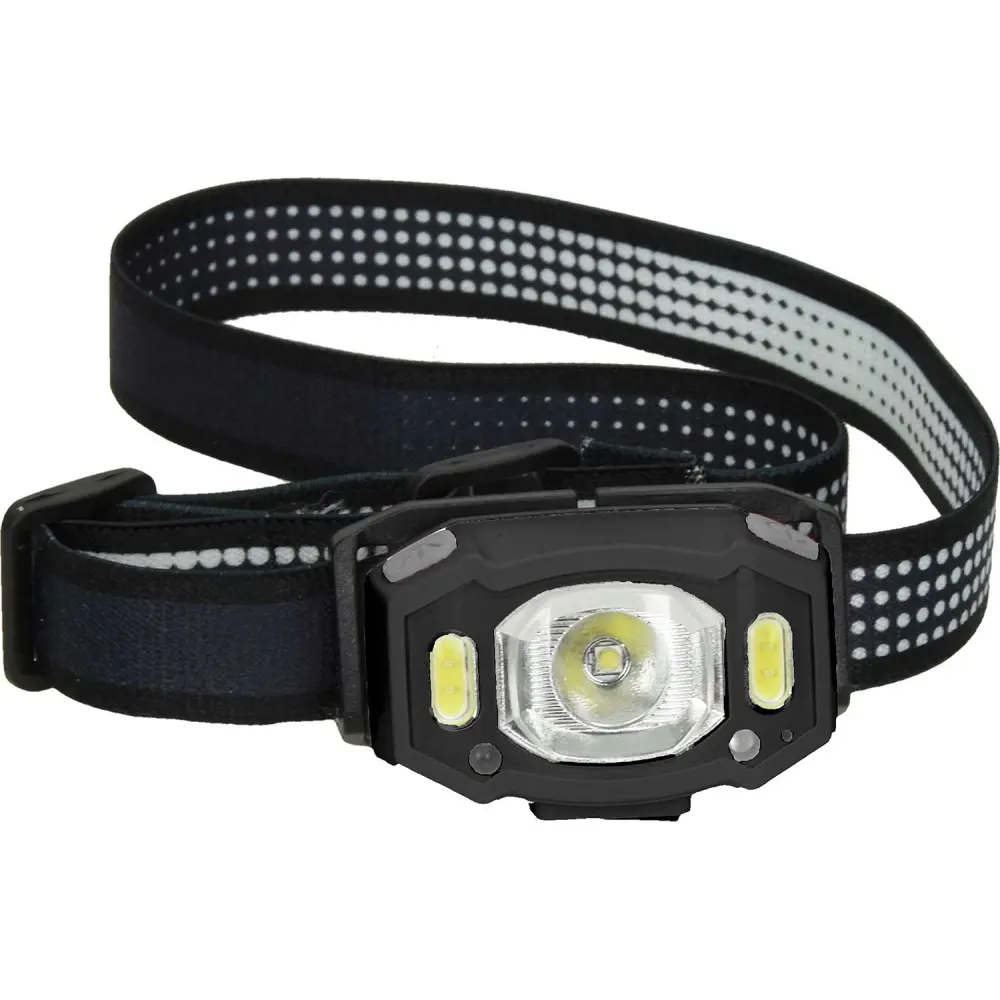 Naglavna svetilka Sensor led s polnilcem