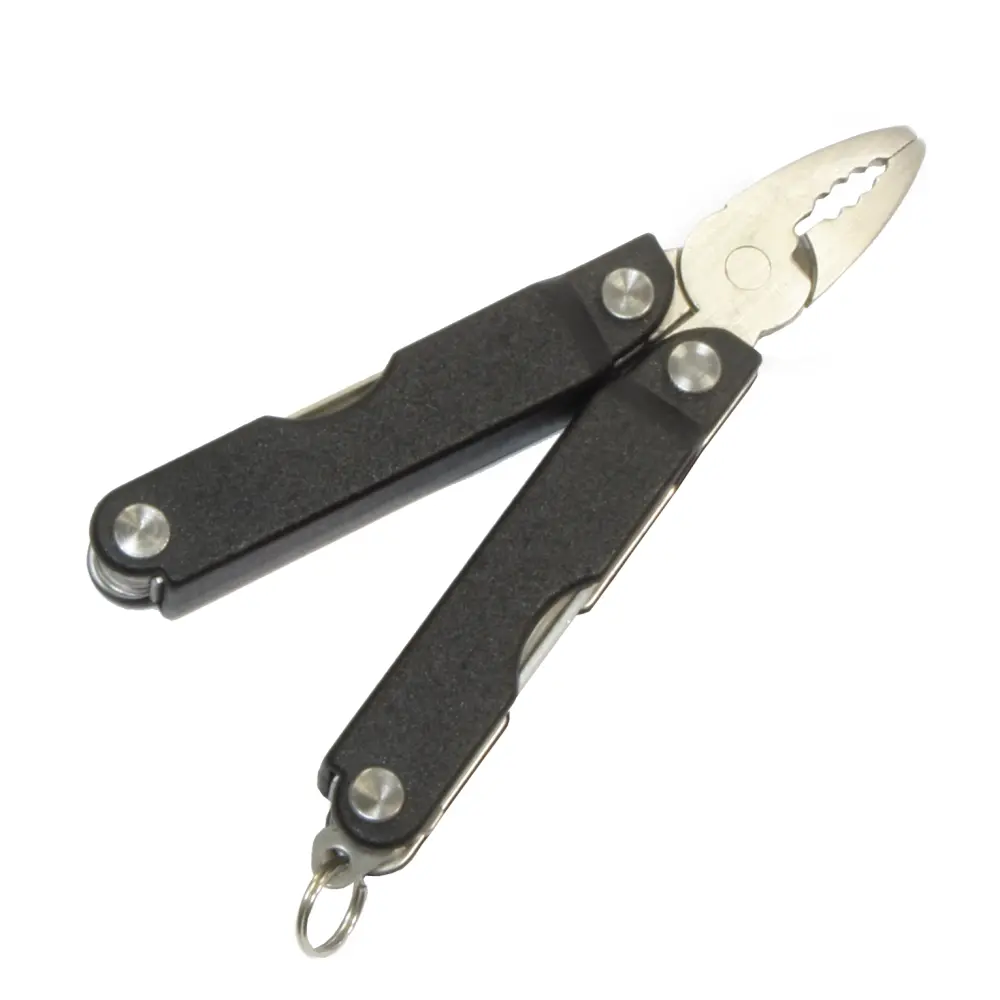 Folding hand tool in textile case