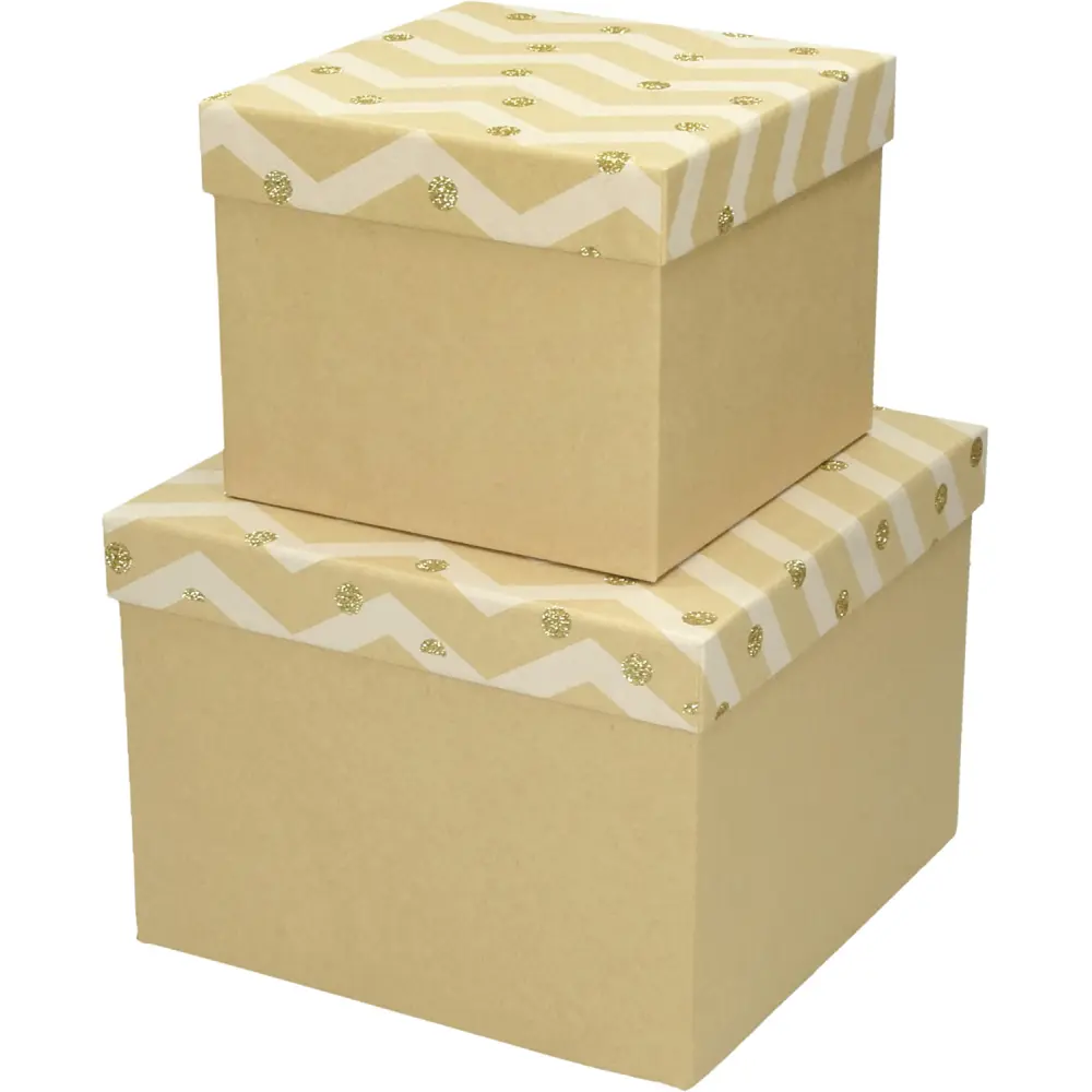 Škatla darilna glitter xmas 2/1