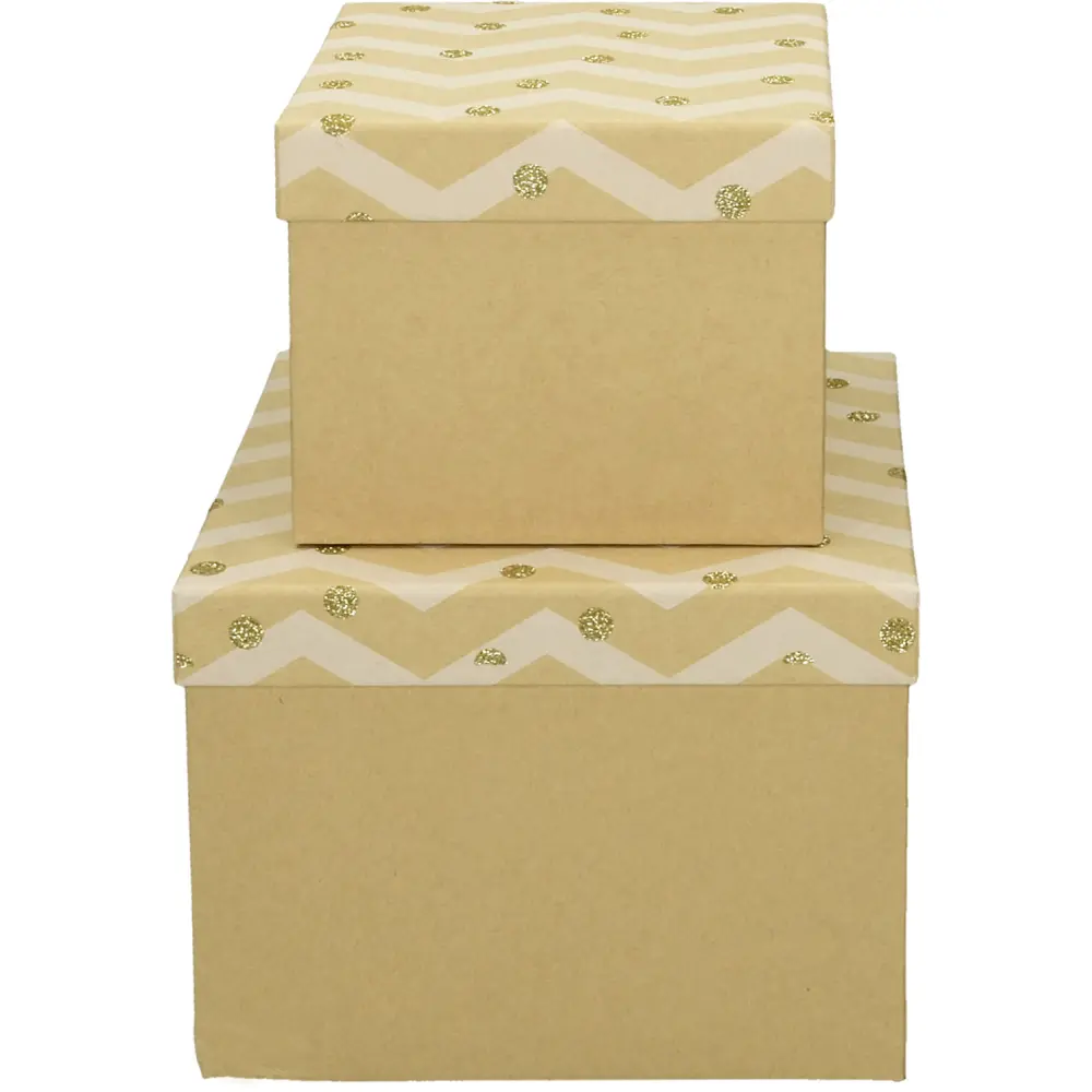 Škatla darilna glitter xmas 2/1