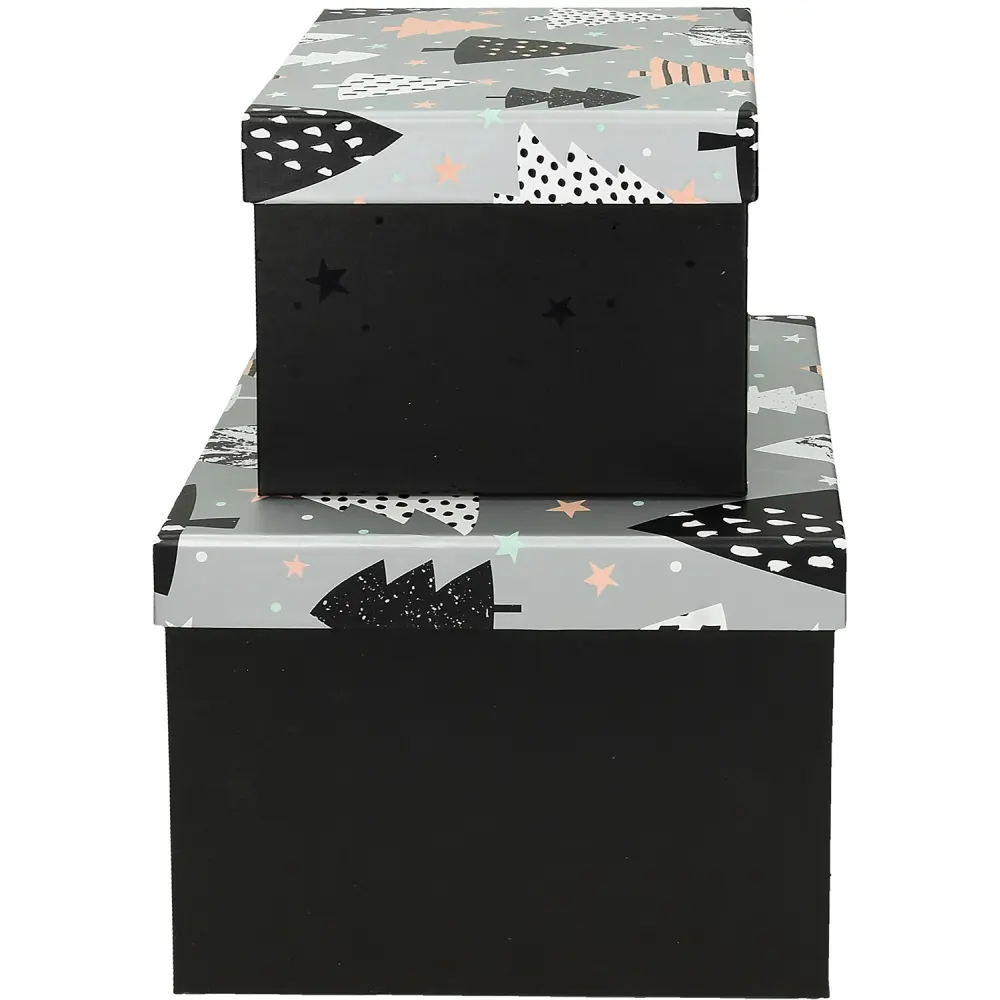 Škatla darilna xmas tree 2/1