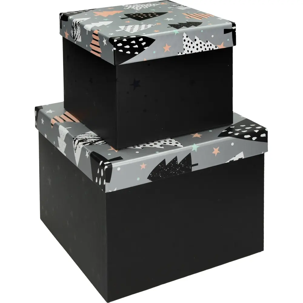 Škatla darilna xmas tree 2/1