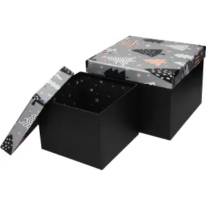 Škatla darilna xmas tree 2/1