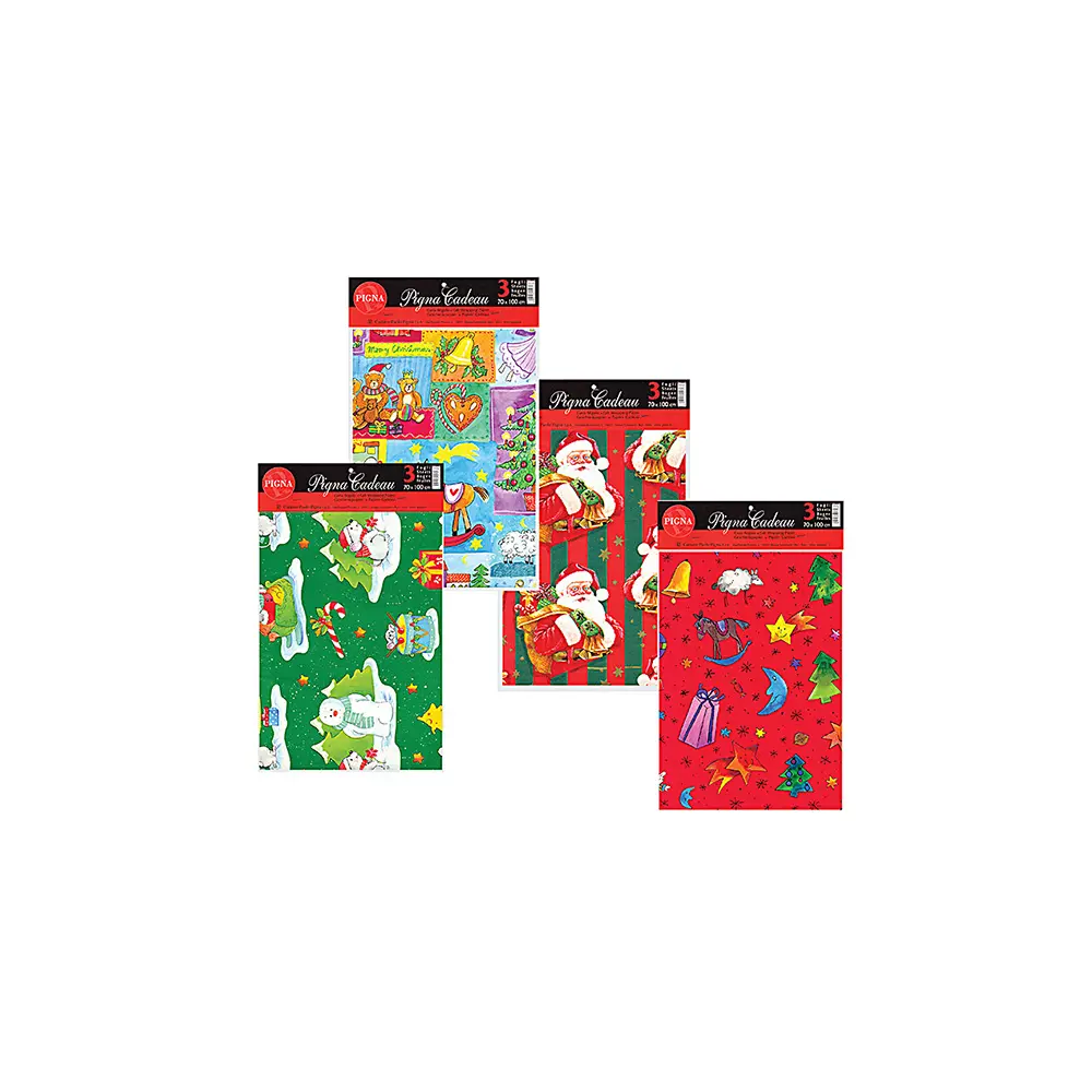 PAPIR NOVOLETNI 3 POLE 70X100 PIGNA