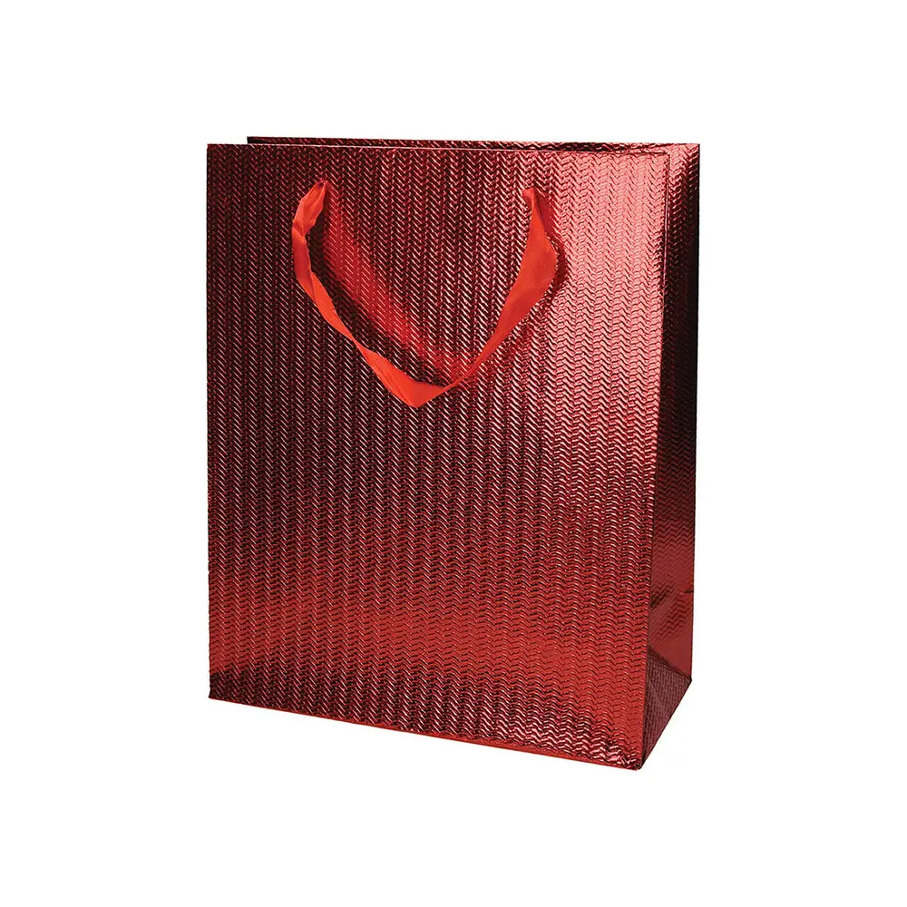 Darilna vrečka eko M rdeča