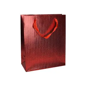 Darilna vrečka eko M rdeča