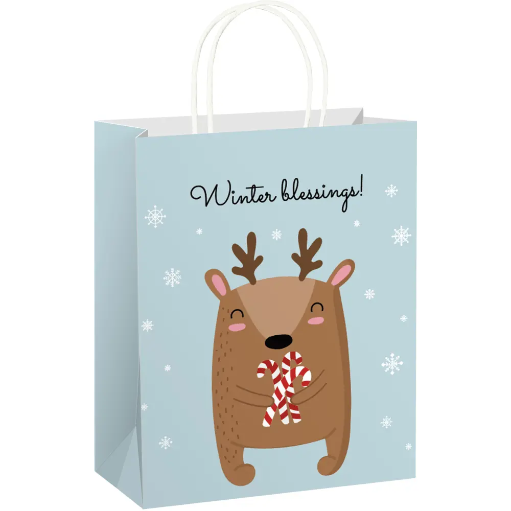 Darilna vrečka eko M novo leto