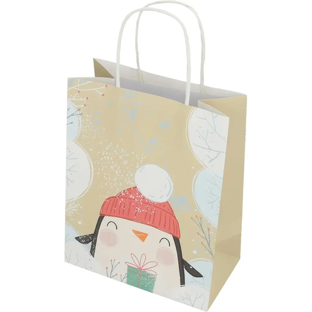 Darilna vrečka eko M novo leto