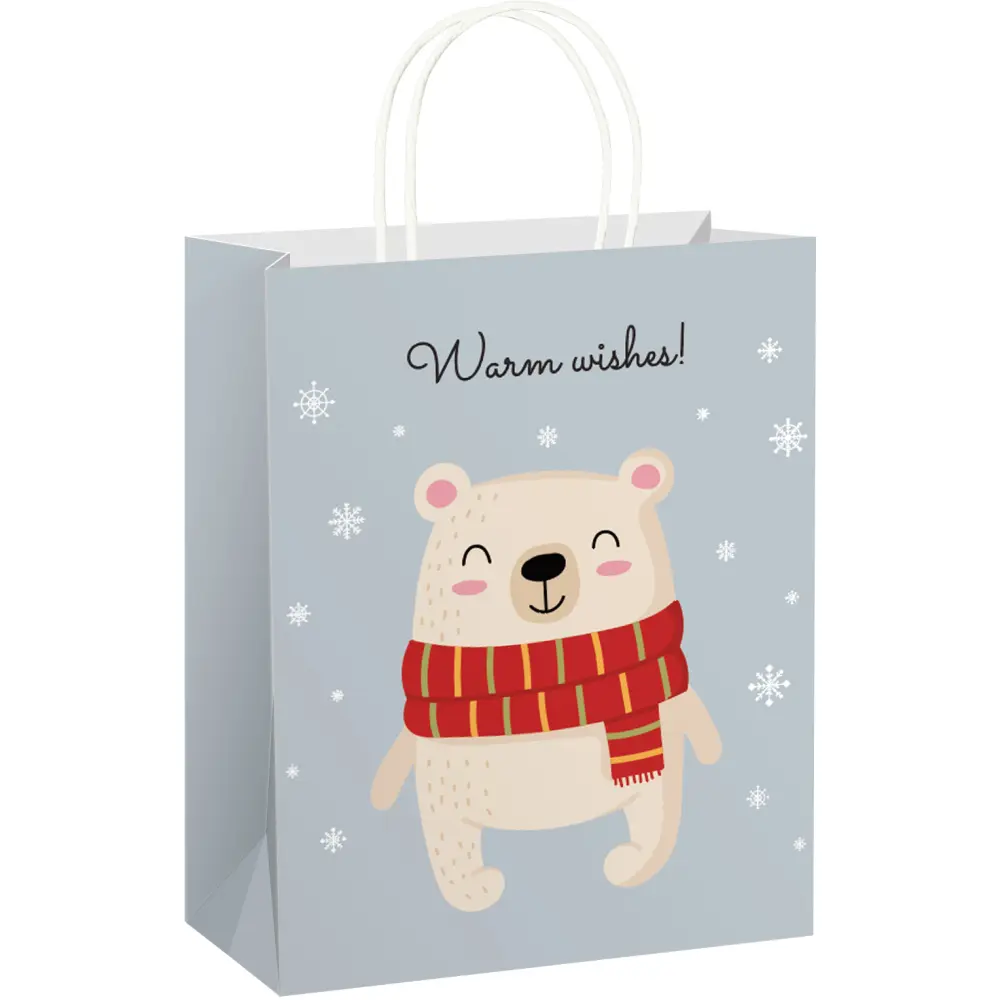 Darilna vrečka eko L novo leto