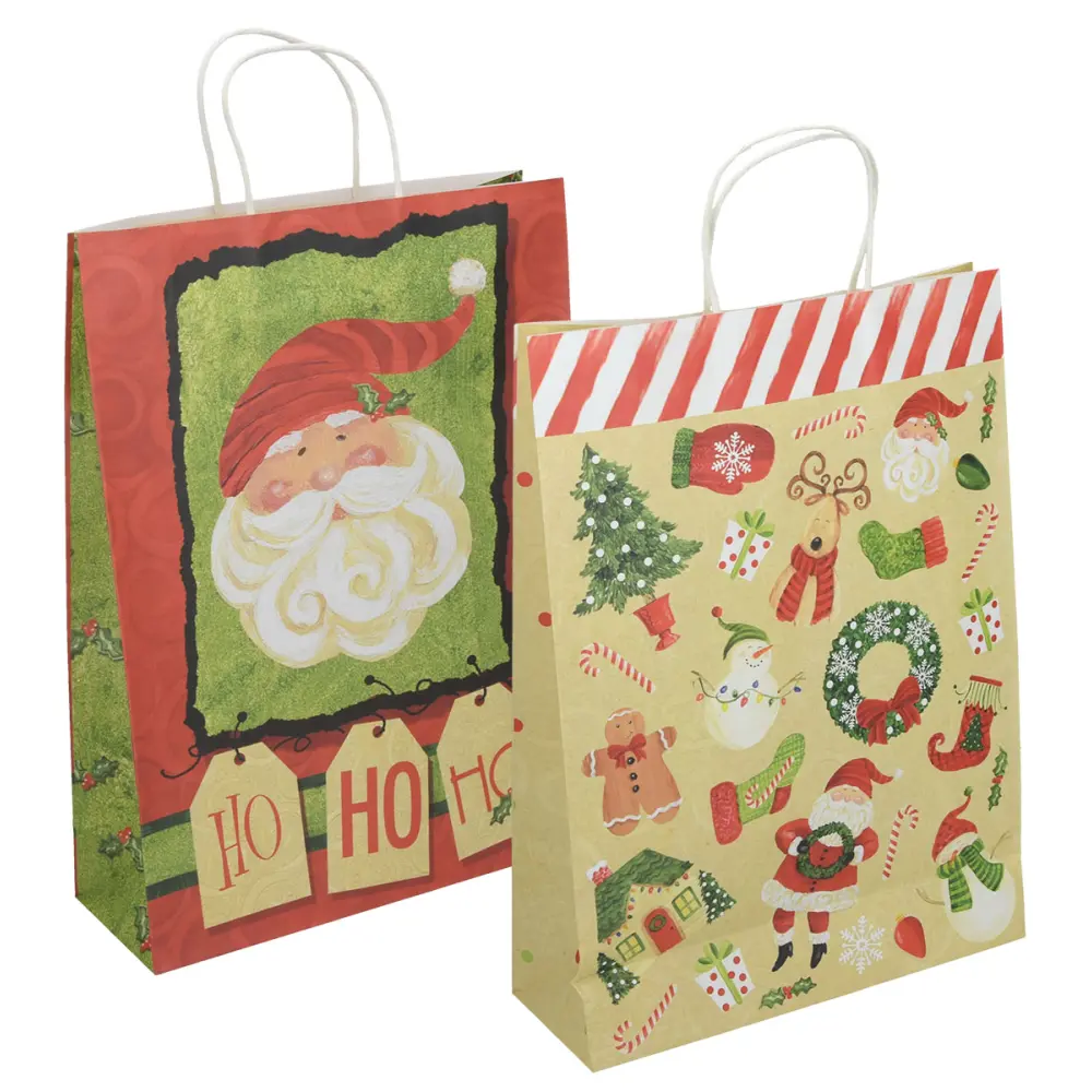 Darilna vrečka eko J novo leto