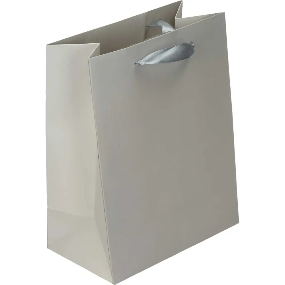 Darilna vrečka siva M