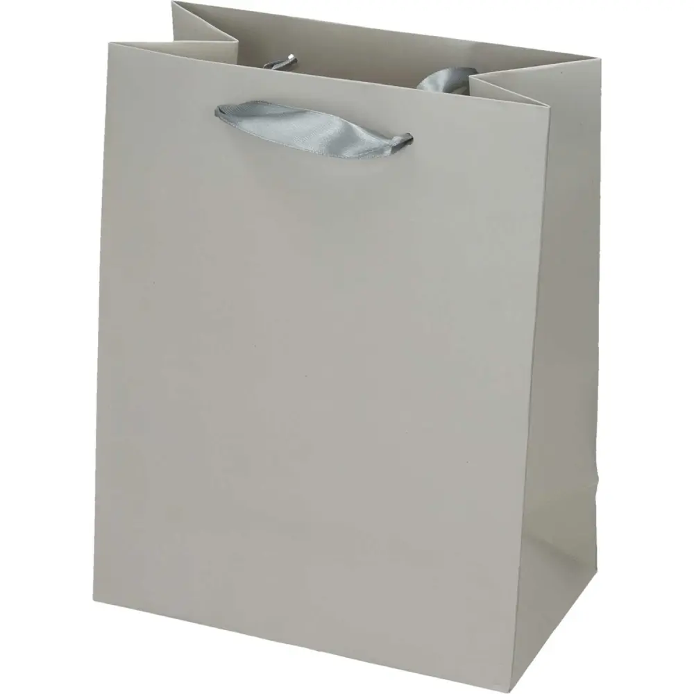Darilna vrečka siva M