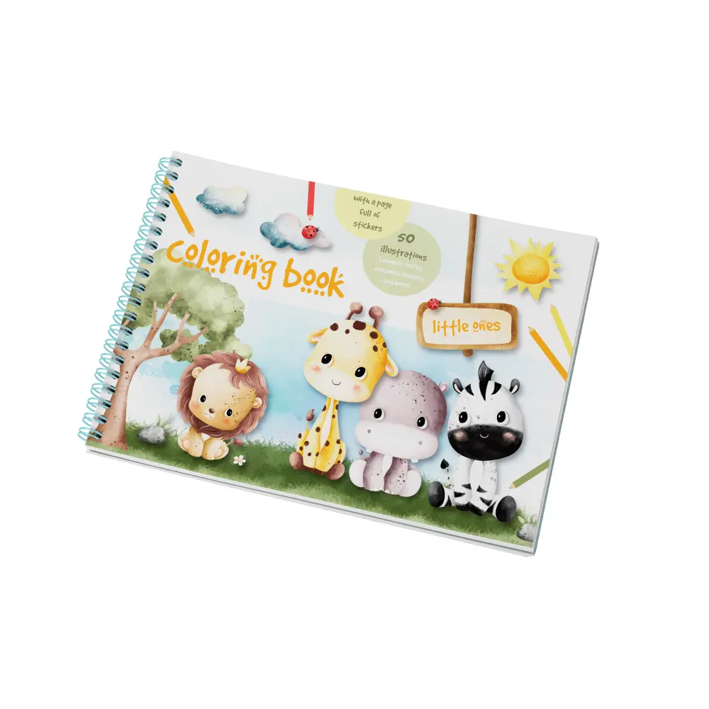 COLOURING BOOK CREATIVE LITTLE ONES 51L