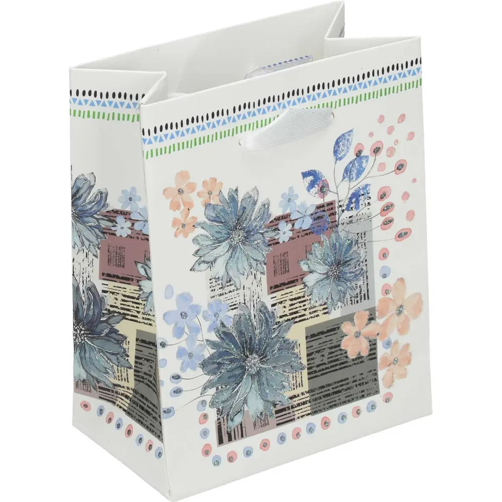 Darilna vrečka S cvetje